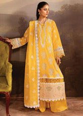 Twilight By Mahnur Embroidered Lawn 3 Piece Unstitched Suit MN25TL D-06A ZENIA